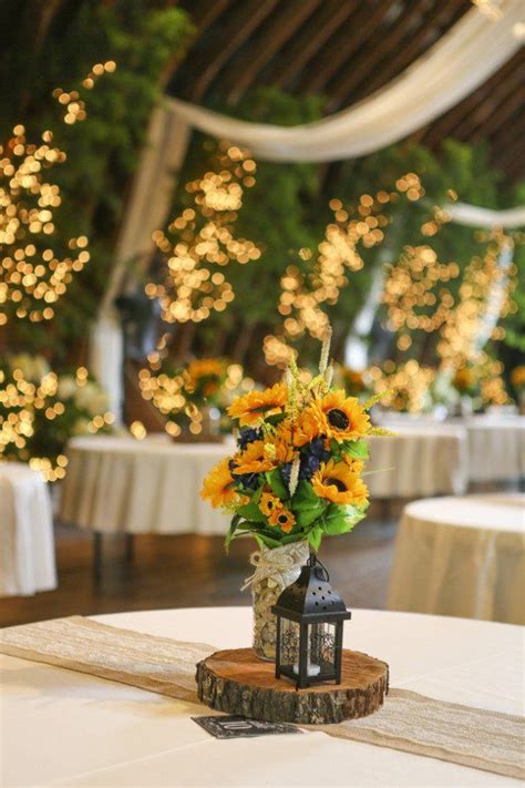 Sunflower Barn Wedding Rustic Wedding Chic Sunflower Wedding