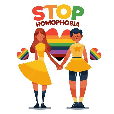 free vector stop homophobia