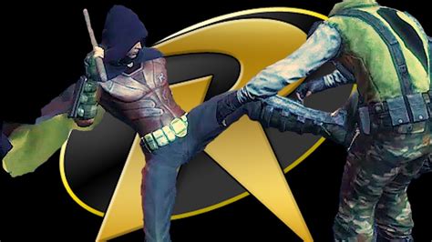 Arkham City Robin Fighting Style Youtube