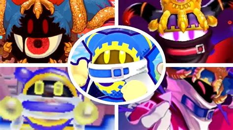 All Magolor Battles And Appearances In Kirby Games 2011 2018