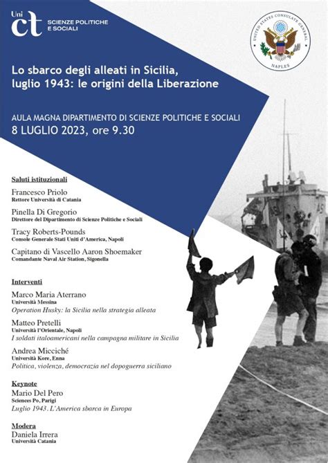 Lo Sbarco Degli Alleati In Sicilia Luglio 1943 Le Origini Della Liberazione Università Di