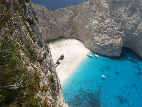 Navagio Shipwreck Smugglers Cove Zakynthos Photo From