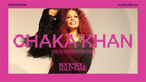 Chaka Khan To Celebrate Her 70th Birthday And 50th Anniversary In The Music Industry At The Rock
