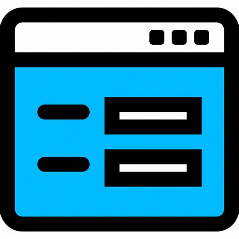 Application Form Survey Window Icon Download On Iconfinder