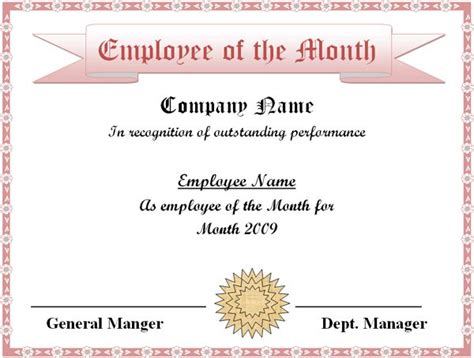 An organization needs to keep its employees engaged and motivated through employee recognition so that it can achieve its goals. Free Editable Certificate Templates for Word Inspirational ...