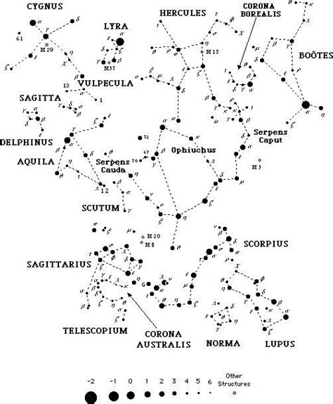 Mapa Celeste Constelaciones Mapas Cielo