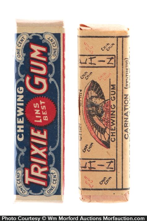 Antique Advertising Vintage Gum Packs Antique Advertising