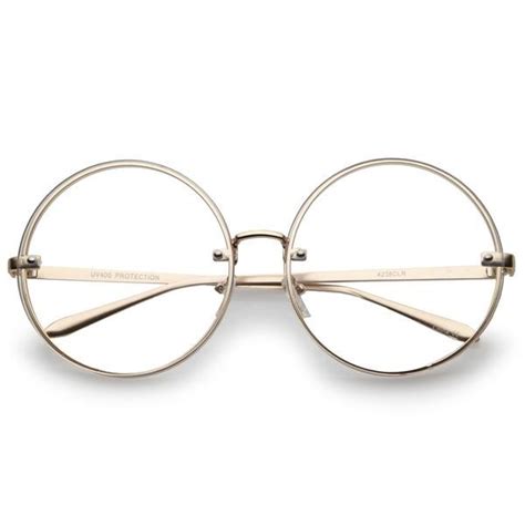 Modern Oversize Infinity Round Clear Lens Glasses A896 Circle Glasses Cute Glasses Glasses