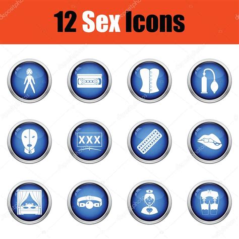 Set Of Sex Icons Stock Vector Image By Angelp
