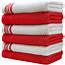 Premium Kitchen Towels 16”x 28” 6 Pack – Large Cotton Hand 