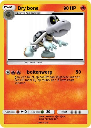 Pokémon Dry Bone 13 13 Bottenwerp My Pokemon Card