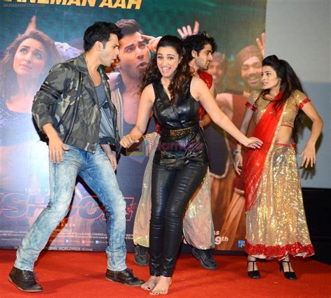 Varun Dhawan And Parineeti Chopra At Dishoom Song Launch In Pvr Mumbai