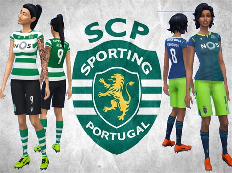 The Sims Resource Sporting Cp Female Football Kit Finess Needed