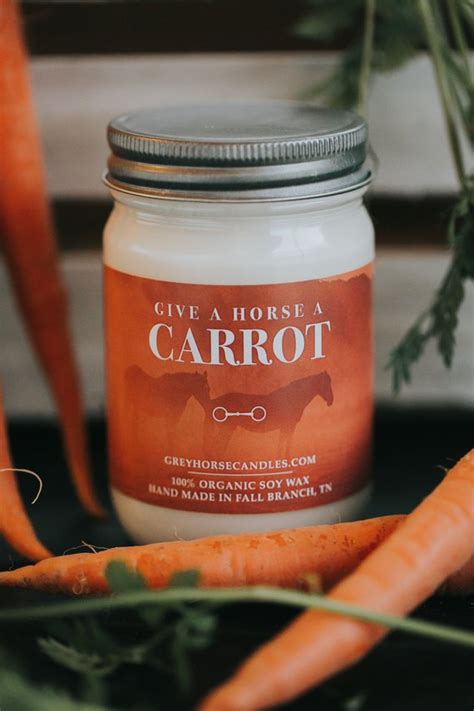 Grey Horse Candle Company Give A Horse A Carrot Outdoor Functional Wear