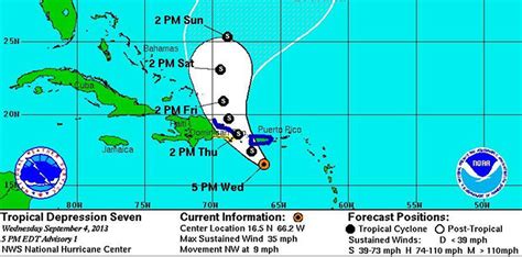 Aviso De Tormenta Tropical Para Puerto Rico Primera Hora