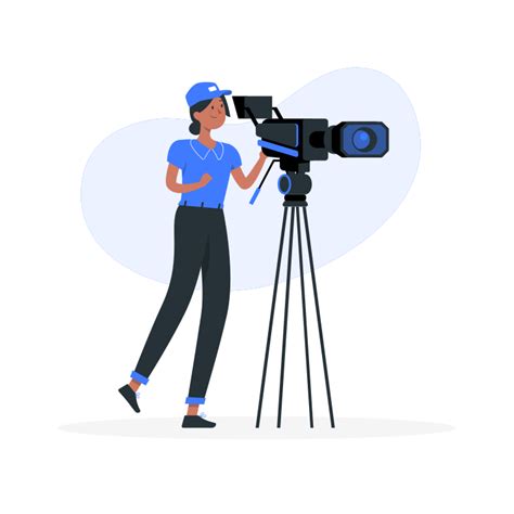 Videographer By Freepik Stories Svg Png Illustrationwork Media