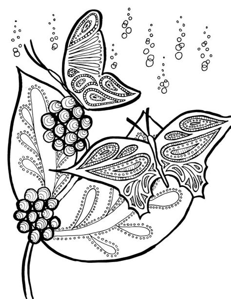 80 printable spring coloring pages for kids. Butterflies Coloring Pages - Free Printables for Adults ...
