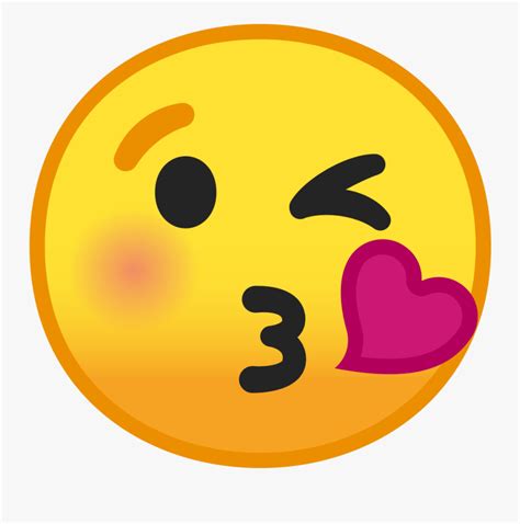 Emogis Png Kissy Face Emoji Android Kiss Emoji Free Transparent