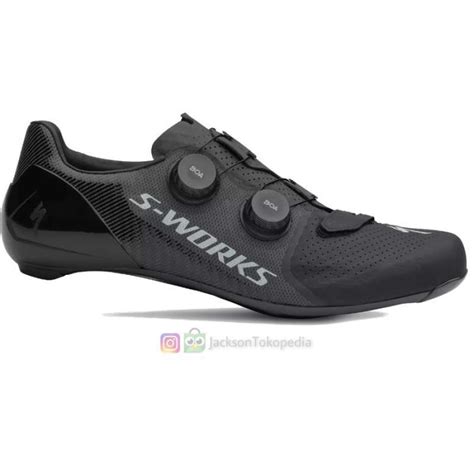 Jual Sworks Road Shoes Black Sepatu Cleat Roadbike S Works Specialized Di Seller Jaya