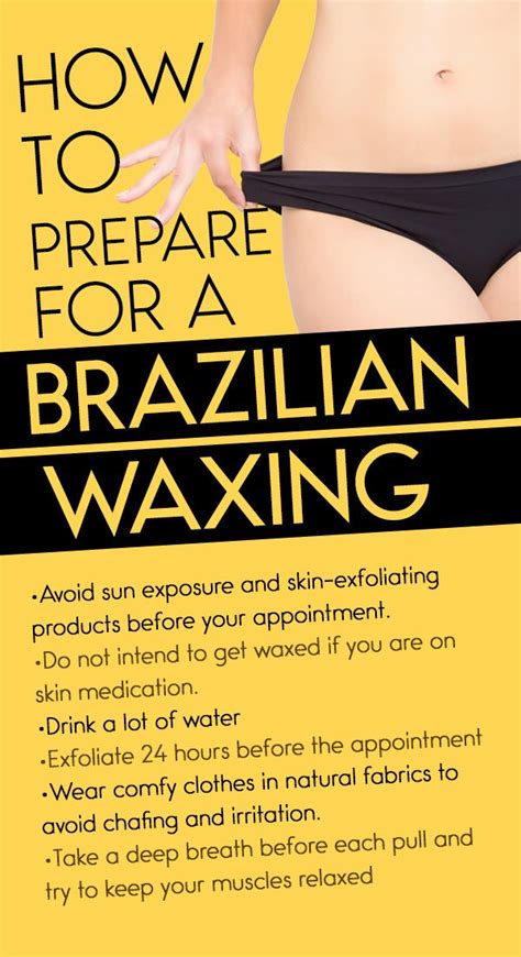 How To Prepare For A Brazilian Waxing Brazilian Waxing Brazilian Wax Tips Waxing Tips