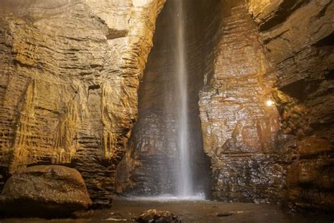 Secret Caverns And An Underground Waterfall Exploring Upstate