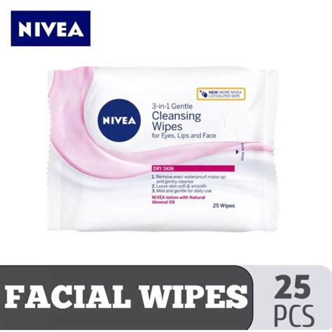 Nivea Facial Gentle Cleansing Wipes 25s Lazada Ph