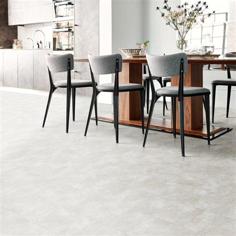 Liberty Floors Premium Plus 6mm Thassos Stone White Waterproof Tile