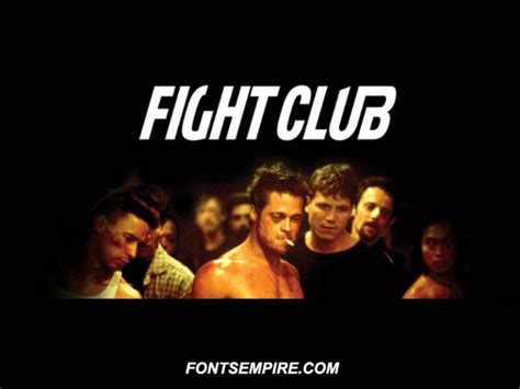 Fight Club Font Download Fonts Empire