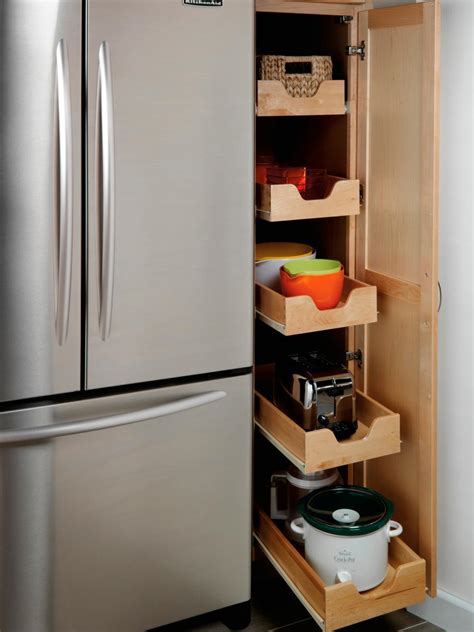 Ladder is a great addition to many kitchen pantries. Pictures of Kitchen Pantry Options and Ideas for Efficient ...