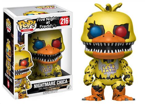 Funko Five Nights at Freddys Funko POP Games Nightmare Chica Vinyl