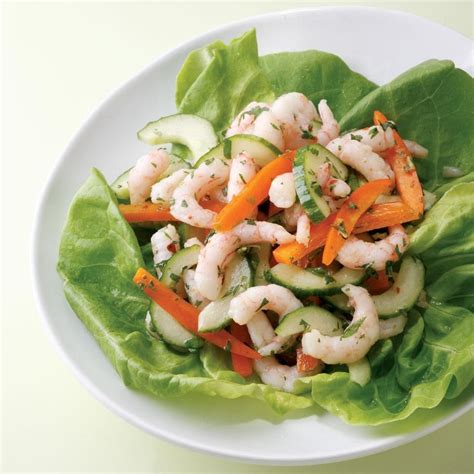Fresh or frozen seafood is a delicious addition to a diabetes diet, but it can be pricey for some people. Diabetics Prawn Salad : Shrimp Garden Salad | Recipe ...