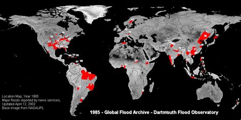 Geographic Travels Atlas Of Floods Worldwide