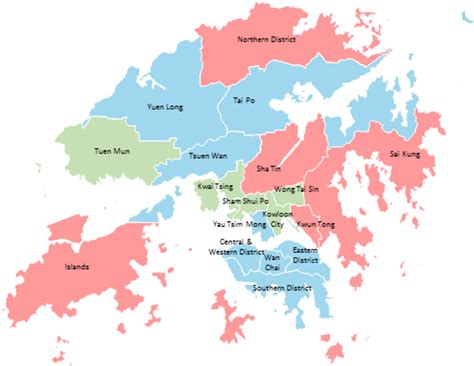 Transparent Hong Kong Map Png