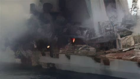 Us Intelligence Helped Ukraine Sink Russias Flagship Cruiser Moskva