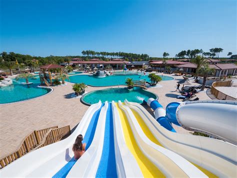 Camping Landes Avec Piscine Au Lac De Biscarrosse