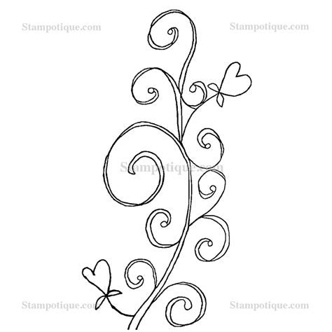 Vine Line Drawing At Getdrawings Free Download