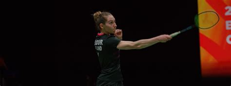 Gilmour Off To A Solid Start At European Championships Badminton