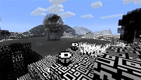 Dementrons Duotone Formerly Black And White Minecraft Texture Pack