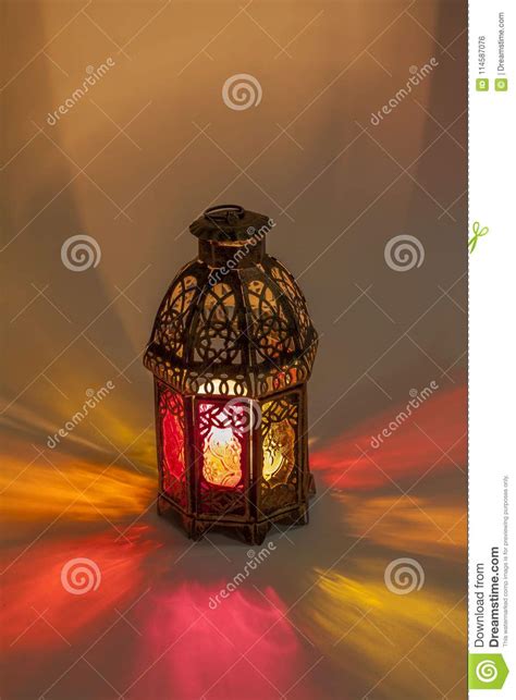 Gorgeous Glowing Lantern Stock Photo Image Of Antique 114587076