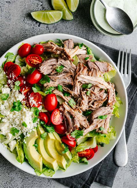 Pulled Pork Salad Pinch And Swirl