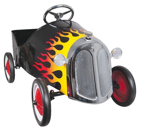 Black Flamed Hot Rod Pedal Car 9705 Free Shipping On Orders Over 99