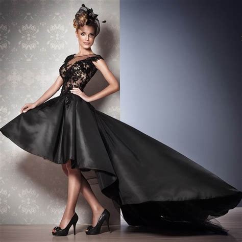 Simple Black Wedding Dresses 30 Ideas Of Beautiful Black And White