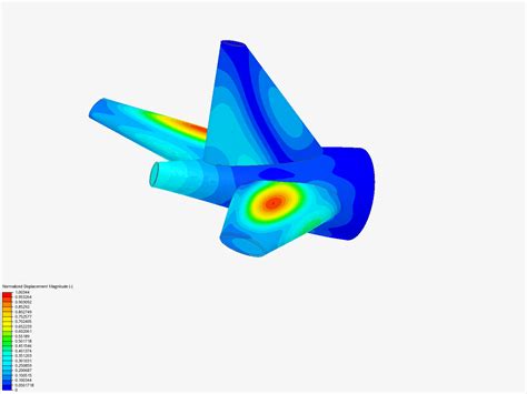 Vibration Analysis Of A Airplane Wing By Mesco Simscale