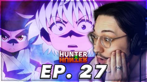 Killua Vs Zushi Hunter X Hunter Episode 27 Reaction Youtube