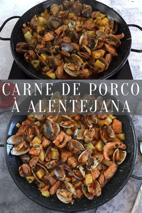 Carne de porco à Alentejana Food From Portugal Vídeo Receita