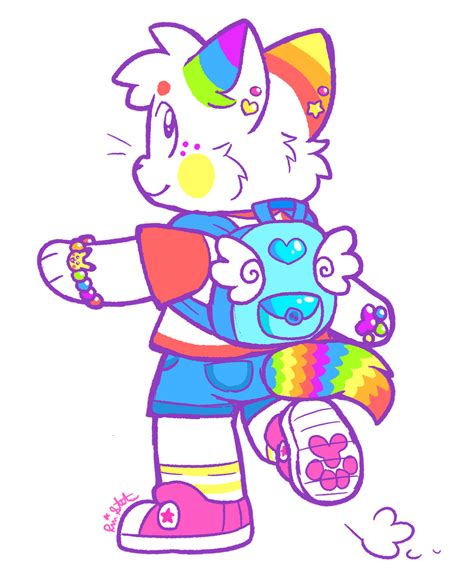 Cosi The Rainbow Kitty By Raystarkitty On Deviantart