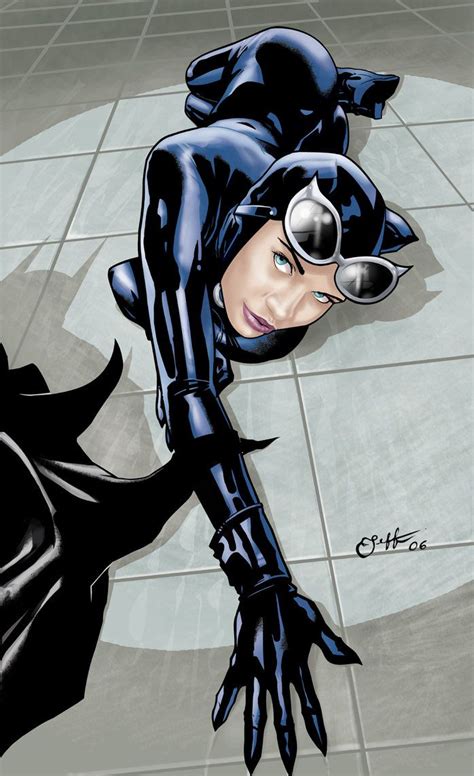 Catwoman Colored By Alljeff On Deviantart Catwoman Mulher Gato