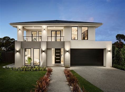 Stand Alone Facades Carter Grange Modern House Facades Two Story