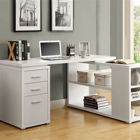 Corner Desk With Shelves Design Homesfeed