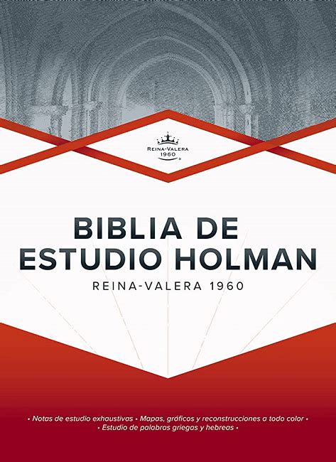 Biblia De Estudio Holman Rvr 1960 Tapa Dura Libreria Génesis